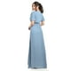 thumbnail image 3 of Vestido largo con abertura Roman Fashion /Juvenil, 2010 (Azul claro) azul G, 3 of 5