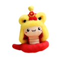 thumbnail image 3 of Peluche de serpiente de peluche para niños, juguete de peluche para el festival de primavera, el chino 30cm rojo, 3 of 9