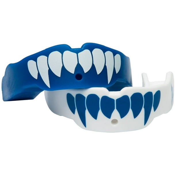 Battle Youth Fang Mouthguards 2 Pack Battle Blue/White