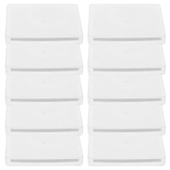 LEORX 10Pcs Coin Holders Coin Storage Box for Coin Collectors -