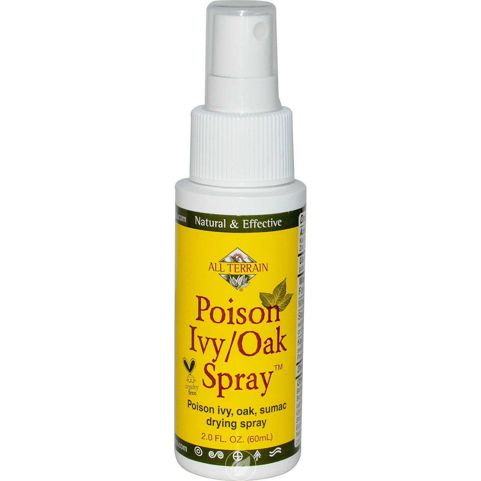 Poison Ivy/Oak Spray 2 oz by All Terrain, Pack of 2