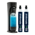 thumbnail image 2 of Drinkmate OmniFizz Sparkling Water and Soda Maker, Carbonates Any Drink, Bubble Up Bundle - Includes Two 60L CO2 Cylinders, One Carbonation Bottle, and Fizz Infuser (Matte Black), 2 of 7