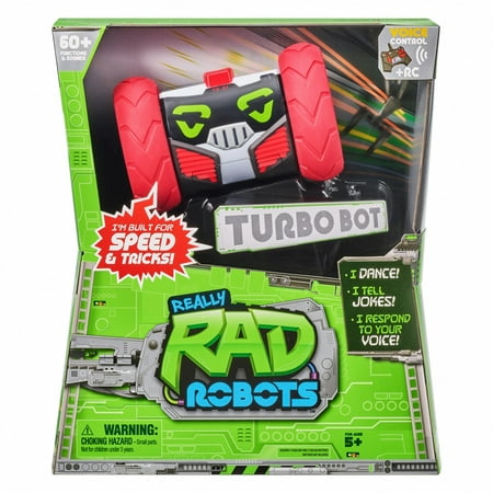 Really RAD Robots - Remote Control Robot with Voice Command, Turbo Bot