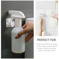 thumbnail image 2 of UPGRATOR 4Pcs Curtain Pole Brackets Heavy Duty White ABS for Home Dormitory, 2 of 7
