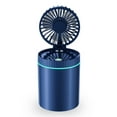 thumbnail image 2 of pitrice Water Spray Fan Mist Adjustable Office Bedroom Desktop Handheld Personal Small Humidifier Outdoor Sports Travel Cooling Blue, 2 of 9