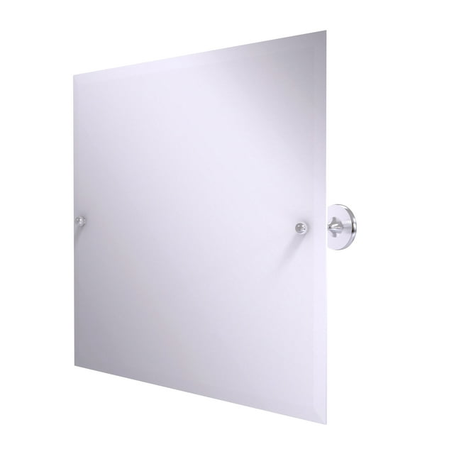 Shadwell Collection Frameless Landscape Rectangular Tilt Mirror with Beveled Edge - SL-93-SCH