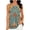 Z357 Orange, variant on Womens Floral Print Tank Tops Summer Sleeveless Crewneck Blouses Casual Empire Waist Pleated Flowy Shirts Lightweight Beach Vacation Clothes XL