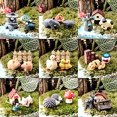 thumbnail image 1 of Flmtop 3 Pcs/set Figurines d'Animaux en Résine Imitation Haute Collection Micro Paysage Décor Miniature pour Maison Bureau, 1 of 9