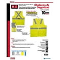thumbnail image 2 of Chaleco De Tela Amarillo Av Ee Urrea Urrea Herramientas USCH74, 2 of 3