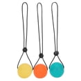 thumbnail image 3 of Hand  Balls, Washable Highly Elastic Finger Exercise Ball Wide Application  For Training Yellow 15 Hardness + Orange 20 Hardness + Red 25 Hardness,Yellow 15 Hardness + Orange 20, 3 of 8