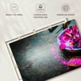 thumbnail image 6 of Elephant Stock Spa Fusion Wall Art - Horizontal Canvas Wall Art - Living Room Wall Decor - Floral And Botanical Canvas - Gray And Purple Decor - 39" x 26", 6 of 8