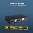 thumbnail image 5 of Nishore Shared switcher,4k 2 In 1 Out Kvm Usb Shared Display 2 In 1 Usb Shared Kvm Er Kvm Switcher In 1 Out Eryue Mi Kvm Switch Eryue Mi Montloxs Dsfen 4k 60hz Kvm Huiop, 5 of 6