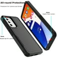 thumbnail image 2 of Tiflook For Samsung Galaxy A54 5G Case,Shockproof Protection Heavy Duty Armor Hard Plastic & Rubber Rugged Bumper 2-in-1 Sturdy Phone Case for Galaxy 54 5G 6.4 inch - Black, 2 of 6