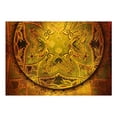 thumbnail image 3 of Tiptophomedecor Mandala Wallpaper Wall Mural - Mandala: Golden Poem, 3 of 4