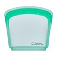 thumbnail image 3 of Cuisipro Silicone Seamless Reusable Bags (Green, 5.25 x 4.75-inch, 4-Pack), 3 of 8