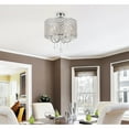 thumbnail image 2 of Elise 17 inch flush mount in chrome, 2 of 3