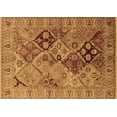thumbnail image 1 of Ahgly Company Indoor Rectangle Oriental Brown Industrial Area Rugs, 6' x 9', 1 of 4