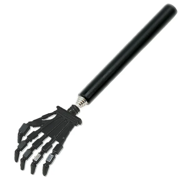 Lager Sized Skeleton Hand Back Scratcher Hand Massager Portable Extendable Stainless Steel Telescoping Massage Tool Perfect Gift