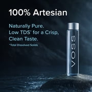 VOSS Natural Spring Water 850ml PET Bottle Still, Allergen-Free