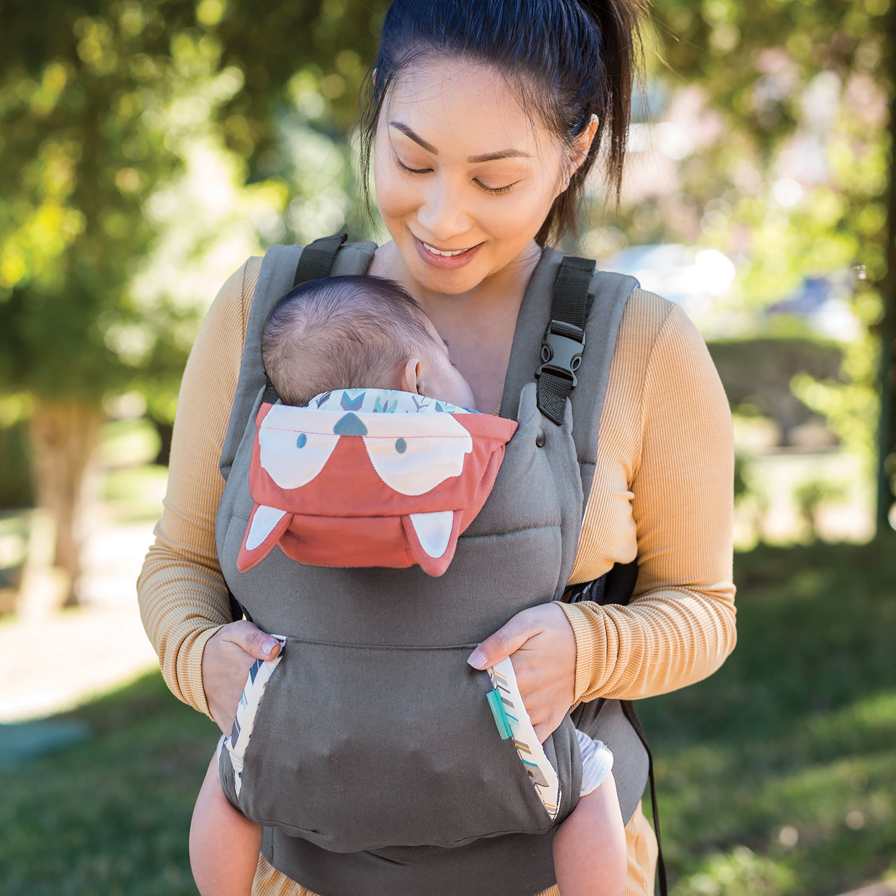 infantino cuddle up ergonomic hoodie baby carrier