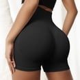thumbnail image 2 of PEASKJP Women's Bike Shorts High Waist Soft Stretch Yoga Shorts for Bike Running Workout Shorts Black M, 2 of 5