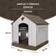 thumbnail image 2 of Casa Para Perro Q Perrón Para Raza Mediana Con Puerta Color Café, 2 of 6