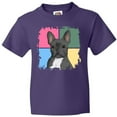 thumbnail image 3 of Inktastic Blue French Bull Dog Youth T-Shirt, 3 of 5