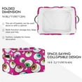 thumbnail image 2 of GZHJMY Abstract Halloween Eyeballs Large Storage Basket 2 Pack,Cute Koala Collapsible Toy Storage Box Laundry Basket with Handle,Used for Home Closets, Offices, Bedrooms, 2 of 7