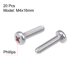 thumbnail image 2 of Tornillos de máquina M4x16mm Pan Phillips Cross Head Fasteners Bolts 20Pcs, 2 of 3