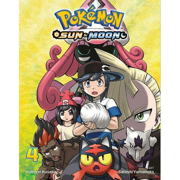 Pokémon: Sun & Moon Pokémon: Sun & Moon, Vol. 4, Book 4, (Paperback)