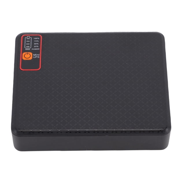 Fuente De Alimentación Ininterrumpida De Respaldo De Batería De 15600 MAh Mini UPS De CC Para Módem Enrutador Con Protección Contra Cortocircuitos Salida De 18 W Puertos De