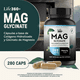 thumbnail image 5 of LIFE 360+ Mag Glycinate 280 Cápsulas A base de Glicinato de Magnesio Estearato de Magnesio y Colágeno Hidrolizado, 5 of 7