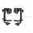 thumbnail image 6 of 2pcs Microphone Clips Drum Clips Musical Instrument Shockproof Microphone Holder, 6 of 6