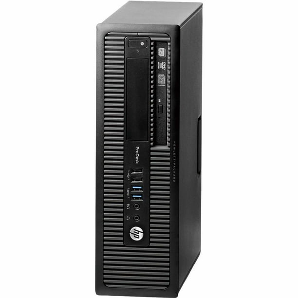 HP ProDesk 600 G1 SFF Slim Business Desktop Computer, Intel i5-4570 up to  3.60 GHz, 8GB RAM, 256GB SSD, DVD, USB 3.0, Windows 10 Pro 64 Bit - 