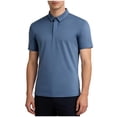 thumbnail image 4 of Yaoyar Mens Ultra Soft Bamboo Viscose Polo Lightweight Cooling Short Sleeve Casual Collared Golf Shirt, 4 of 5