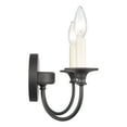 thumbnail image 4 of Atlas Lighting and Home 2-Light Curved Arms Vanity Light - 14" - Matte Black, 4 of 6