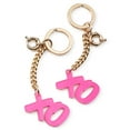 thumbnail image 1 of Celebrate Shop 2-Pk. Xo Keychains, – Pink, 1 of 3