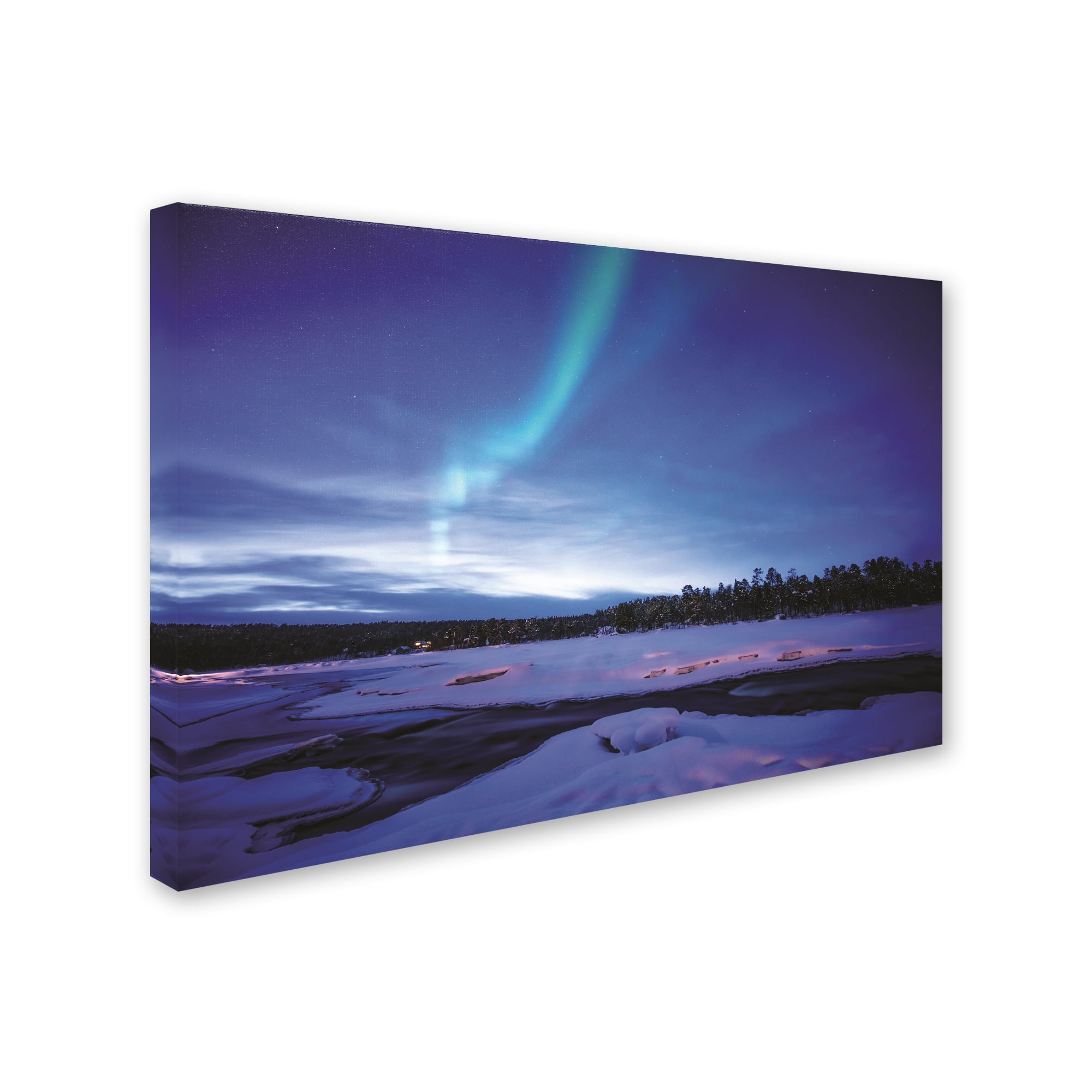 Trademark Fine Art 'An Arctic Evening' Canvas Art by Philippe Sainte-Laudy