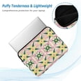 thumbnail image 2 of FORMRS 13"-13.3" Laptop Sleeve Protective Case Soft Carrying Quilted Computer Bag Cover, Yellow Symmetrical Stars, 2 of 7