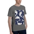 thumbnail image 2 of Bingfone Angry Shark Men'S Loose Fit Short-Sleeve Pocket T-Shirt, 2 of 7