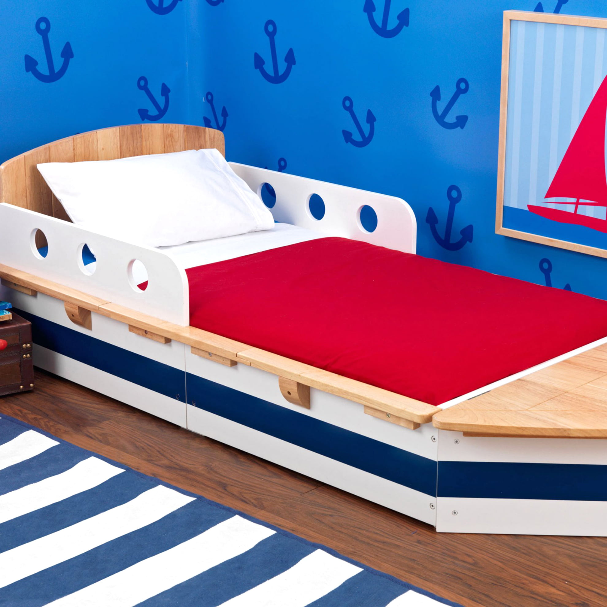 Kidkraft Boat Toddler Bed Com, Boat Style Bunk Beds