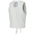 thumbnail image 3 of Women's The Wild Collective White Milwaukee Brewers Twisted Tie Front Tank Top, 3 of 4