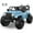 Blue, variant on TOKTOO 24V Powered Ride on Car for Big Kids, 4WD 2 Seater 24 Volt ride on Toy, Ride on Truck, 24V Ride Ons, Kids Electric Car with 4 Power EVA Wheels, Bluetooth, Remote Control-Red