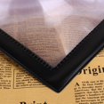 thumbnail image 4 of TOPINCN PVC Loupe, A4 Pleine Page 3x Loupe Grande Loupe Livre Aide à la Lecture Lentille PVC, 4 of 8