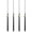 Black, variant on Shisuyan Grad Caps Decoration Tassel Zinc Alloy 4Pcs 15.7X0.4X0.4In