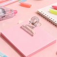 thumbnail image 4 of Plastic Plastic Bulldog Clips Small Cute Sturdy Durable Portable Light Weight Wide Application Bulldog Clips for Note Photo Book, 4 of 7