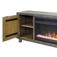 thumbnail image 4 of 67" Fireplace Console Entertainment  Fully Assembled Gray, 4 of 5