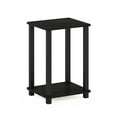 thumbnail image 2 of Furinno Simplistic End Table, Small, Espresso/Black, 2 of 6