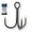 1/0#, variant on BKK SPEAR-21 SS Freshwater Treble Hook 3/0 5-Pack 1X Super Slide Coating Needle Point