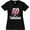 AB-Black, variant on Inktastic 50 and Fabulous with Sparkles Women's Plus Size V-Neck T-Shirt